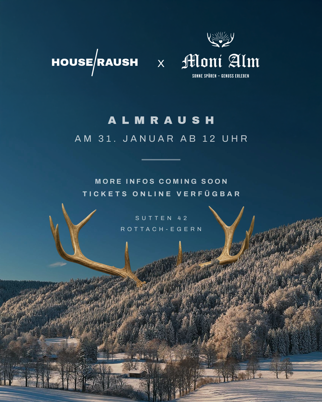 HOUSE/RAUSH X MONI ALM (Verschoben auf 21. Februar)